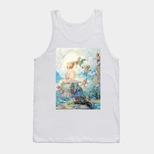 Fairies Playing Games With A Little Girl - Harold Gaze Tank Top